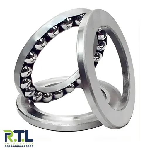 Rolamento axial para papel e celulose